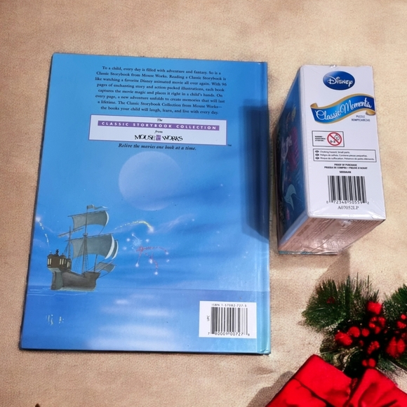 Disney's The Little Mermaid Hardcover Book, Classic Moments Puzzle & Flounder - Picture 7 of 9